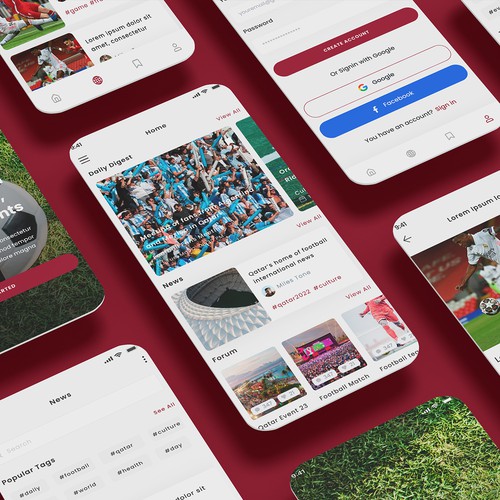 Football and Sports News App