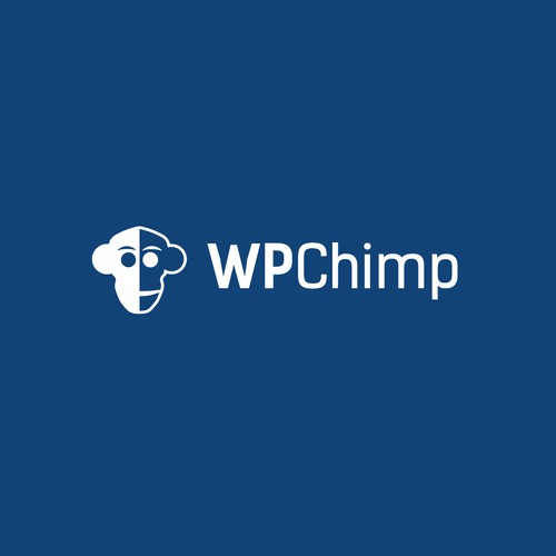 a logo for his wordpress agency  : WPchimp