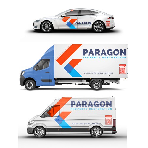 PARAGON PROPERTY RESTORATION-FLEET WRAPS