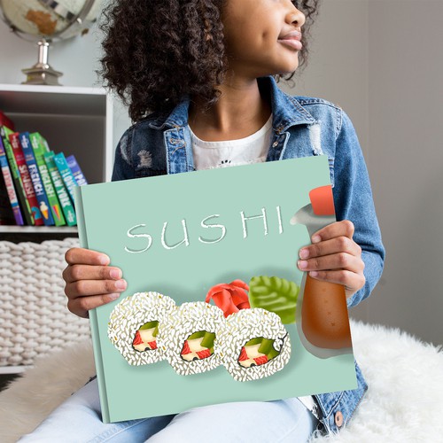 Sushi Illustration book cover