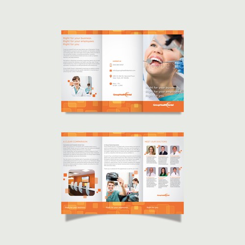 Brochure for Group Health Dental