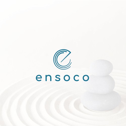 Clean and simple Logo concept for ensoco.