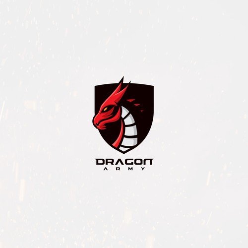 Strong logo for dragon army