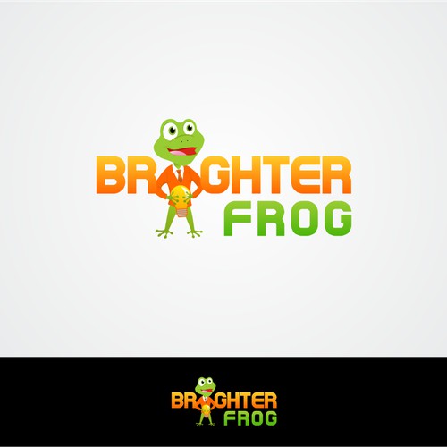 Logo for Brighter Frog