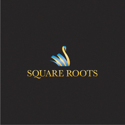 POWERFUL THREE-DIMENSIONAL logo.  USE OUR COLORS AND NO SQUARE ROOTS SYMBOLS. 