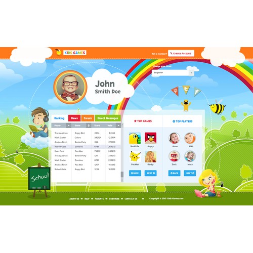 Create the best site for Kids in the world!