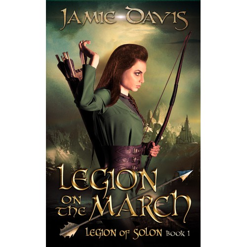 Fantasy eBook cover for "Legion on the March" 3 