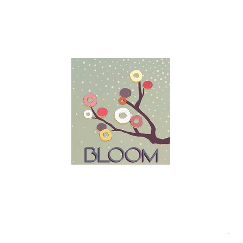 Finalist retro style logo