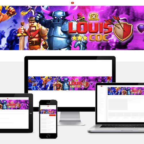 Youtube Banner and Logo