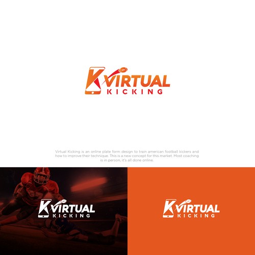 VIRTUAL KICKING LOGO