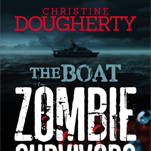 Zombie Boat Book Cover for Christine Dougherty