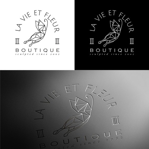 La Vie et Fleur Boutique Logo