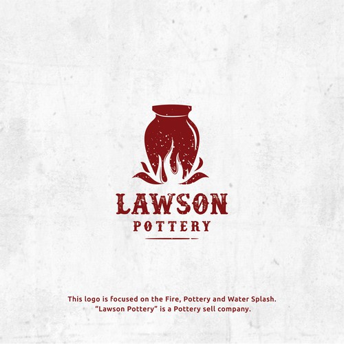 Pottery logo for Lawson Pottery
