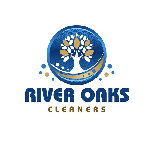 logo design for River Oaks Cleaners