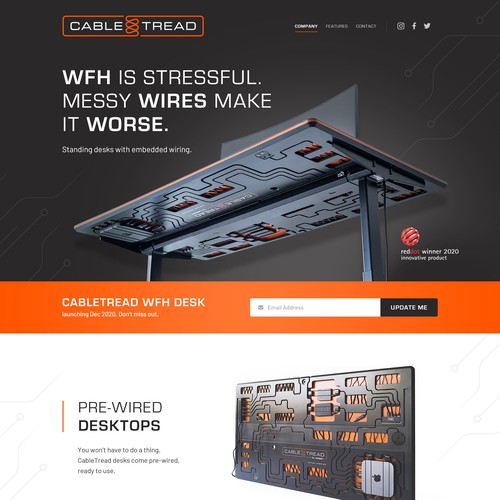 Cable tread