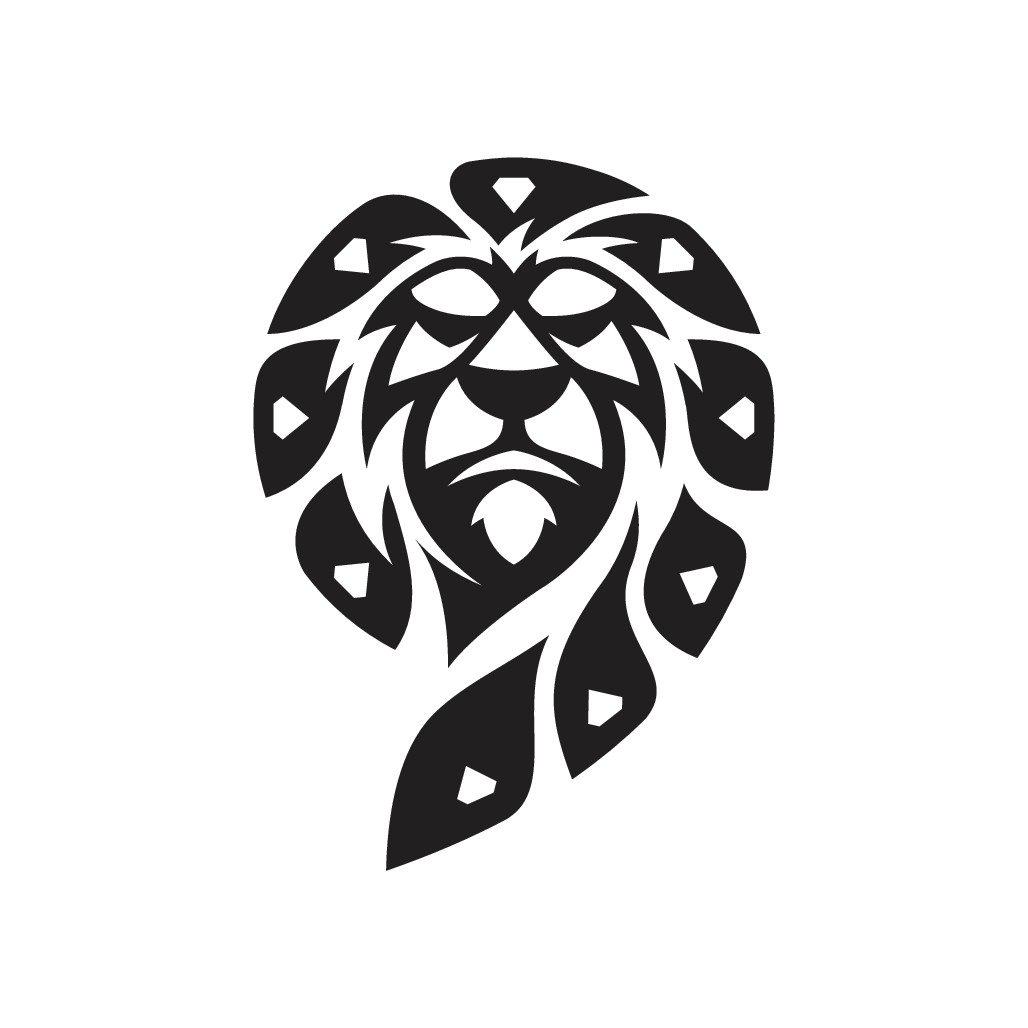 9 Lion Logo Design