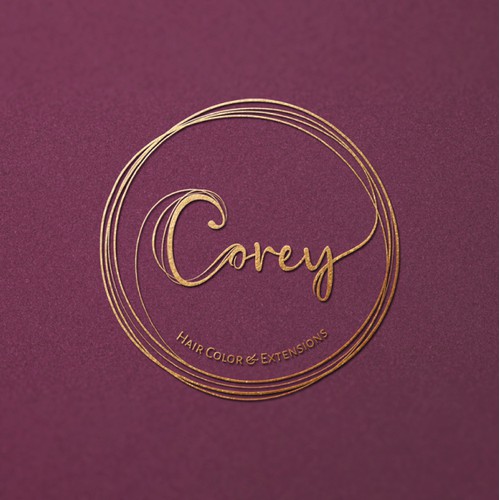 Logo concept for hair stylist