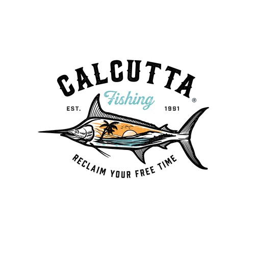 Coastal Illustration for Calcutta Fishing 