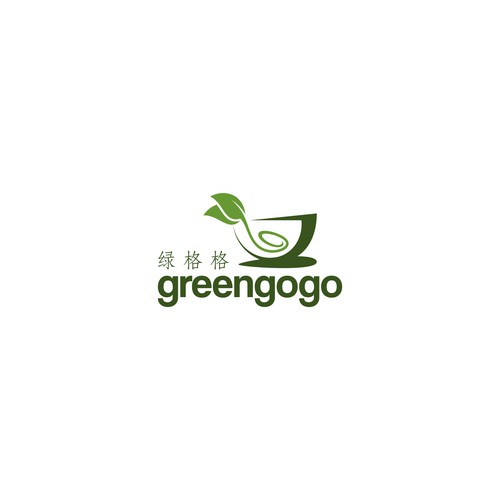 simple logo concept for greengogo