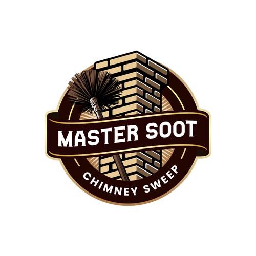 Master Soot Chimney Sweep Optional Logo