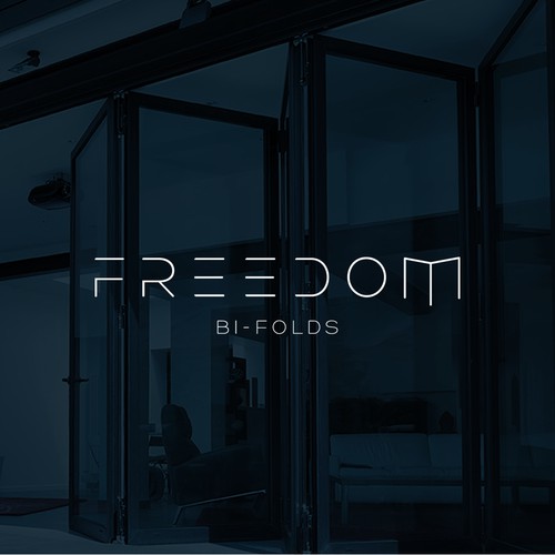 Logo design for Freedom Bi-Folds