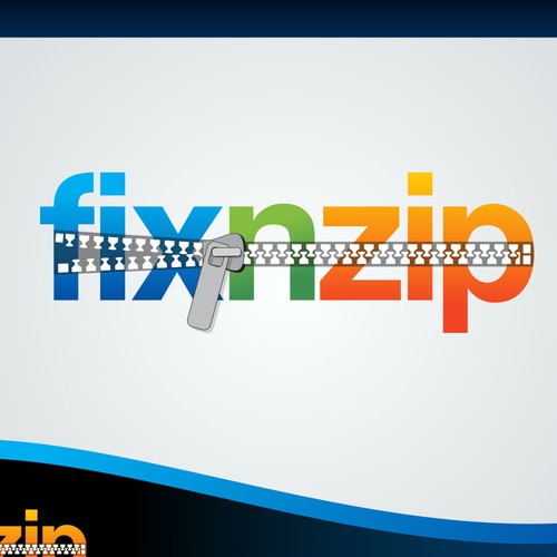 Create the next logo for Fix N Zip