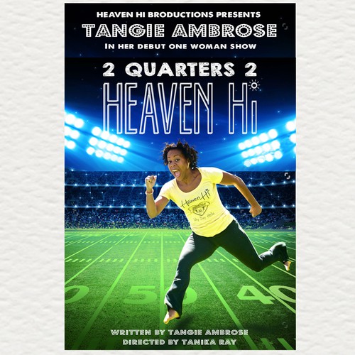 Poster for Tangie Ambrose's first woman show