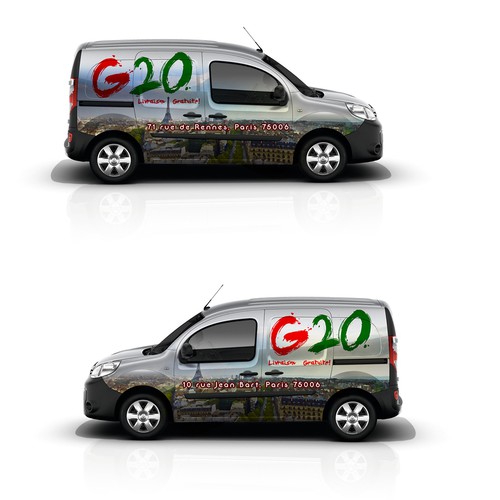 Renault Kangoo Wrap Design