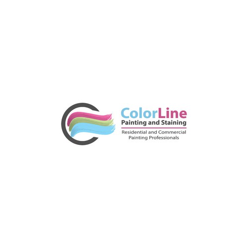 Modern logo for ColorLine