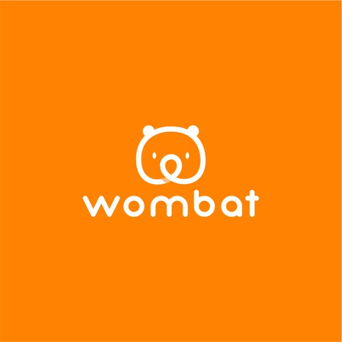 wombat logo concept 