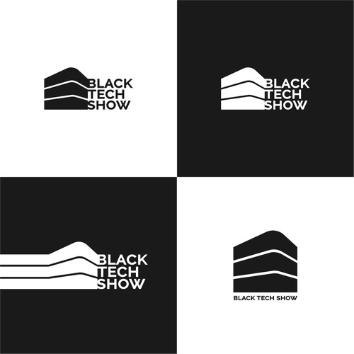 Logo concept for a technology show in the achitecture industry