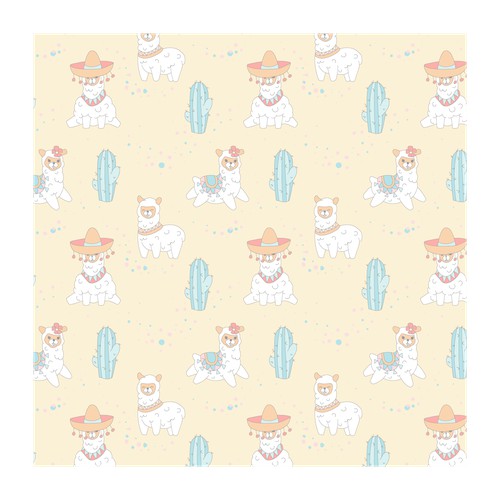 llamas print