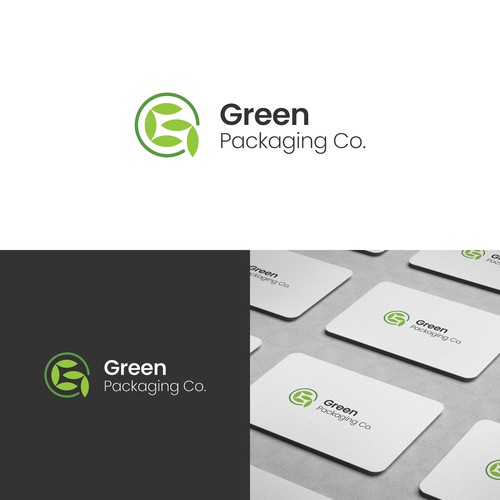 A minimalist and modern nature logo concept for a eco food brand