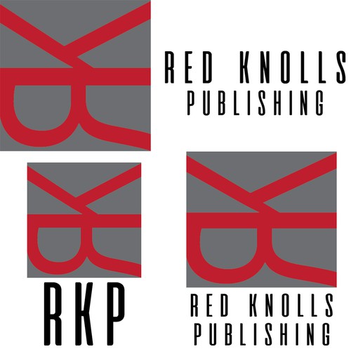 Masculine logo for publishing company