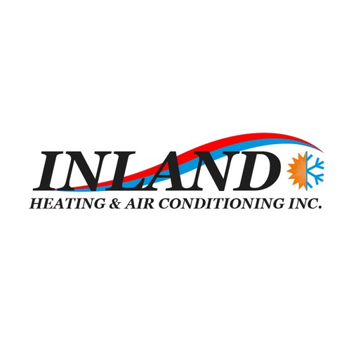 Inland Heating and Cooling Logo