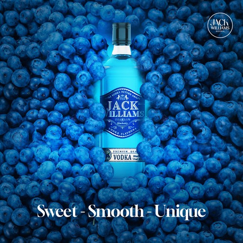 Jack Williams Blueberry Vodka