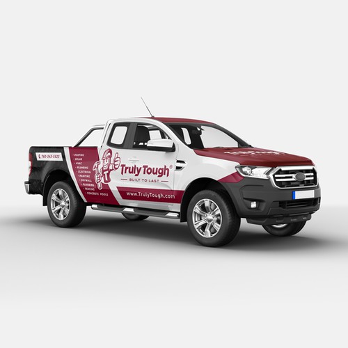 Car wrap concept for home service company