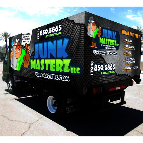 Truck wrap for Junk