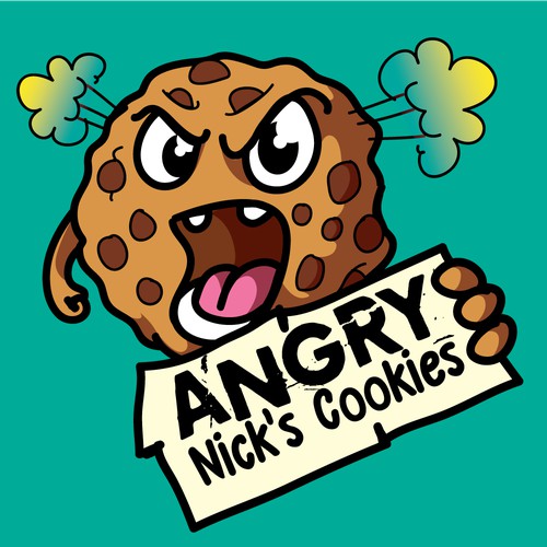 angry cookie 