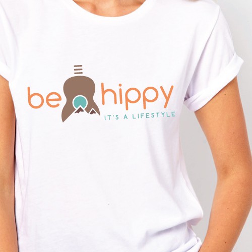 Logo for lifestyle brand inspired with hippie style