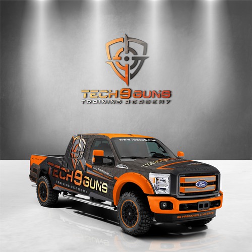 TECH9Guns Truck wrap