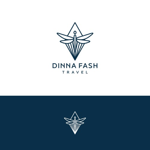 Dinna Fash Travel - Logo Design