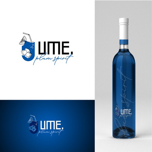 Logo Design . UME plum spirit