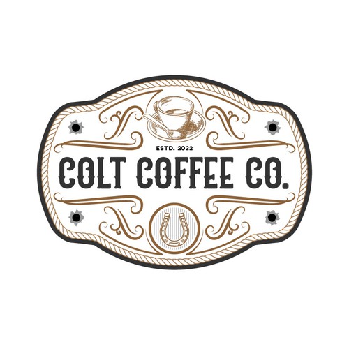 Rancher/Antiquary Design for "Colt Coffee Co."