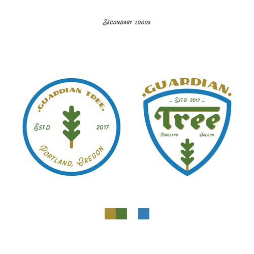 GUARDIAN TREE SECONDARY LOGOS