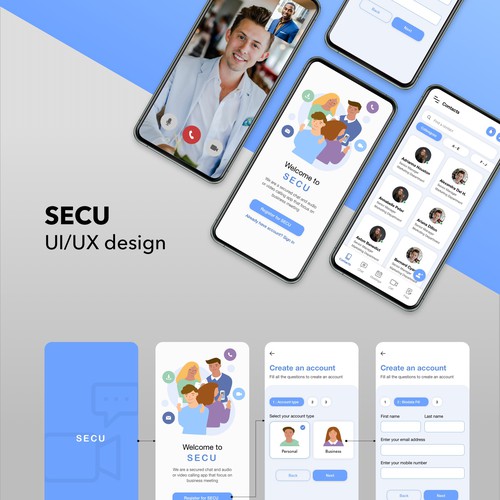 Secu Chat Video app