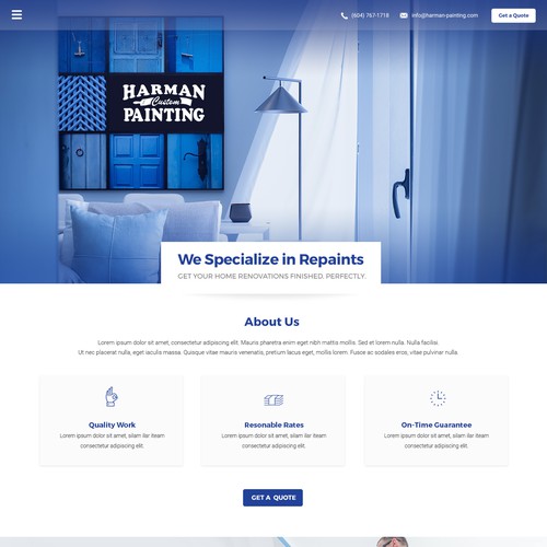 Website design