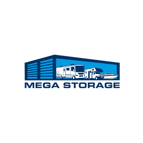 Mega Storage Logo