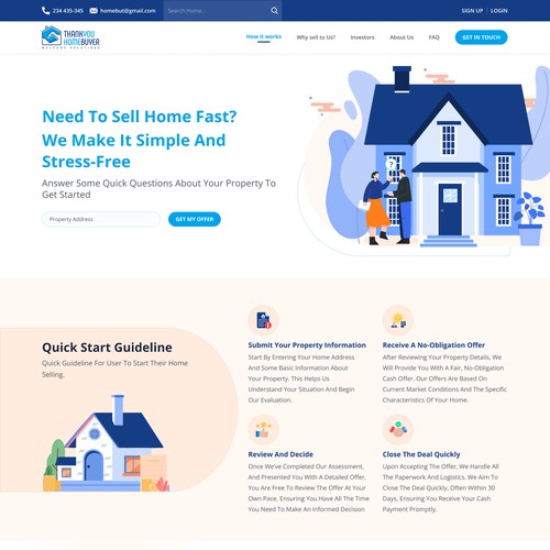 Real Estate - Landing Page