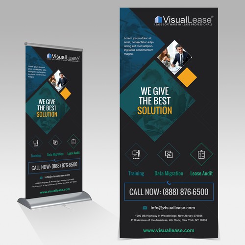 VisualLease Pop-up Banner